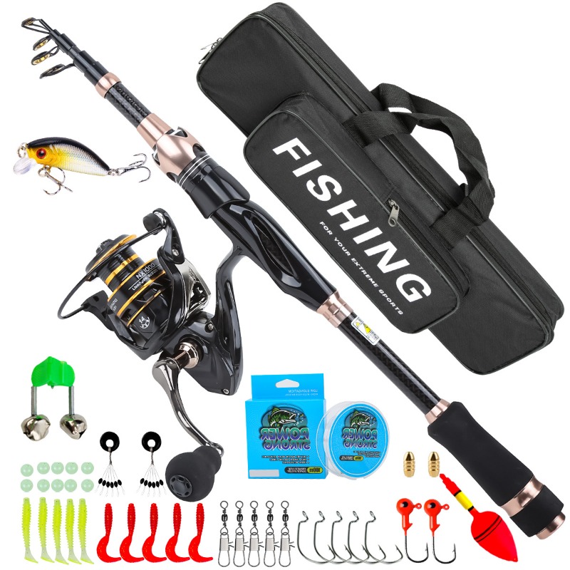 8m Telescopic Fishing Rod Reel - Freshwater Line review and price