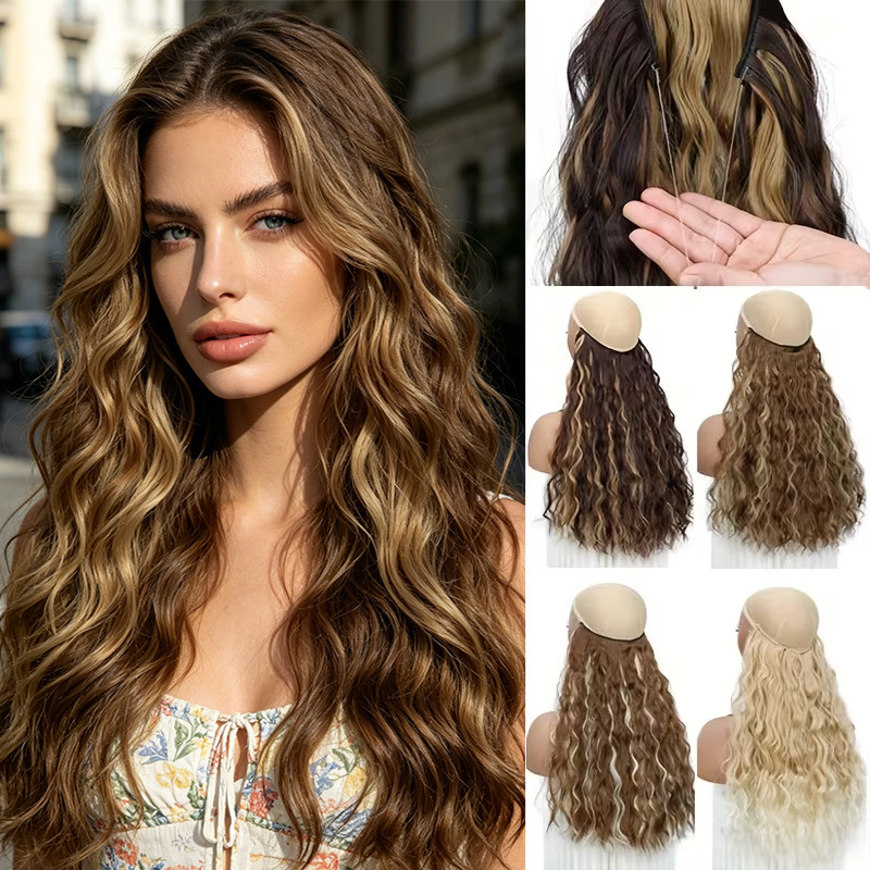 18Inch Synthetic Long Wavy Cul - Tippet Line review and price