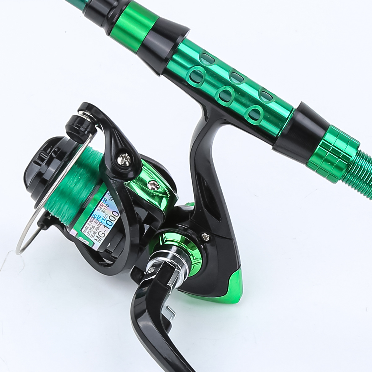 1.8 Meters Green Carbon Fiber  - Fishing Line Box review and price