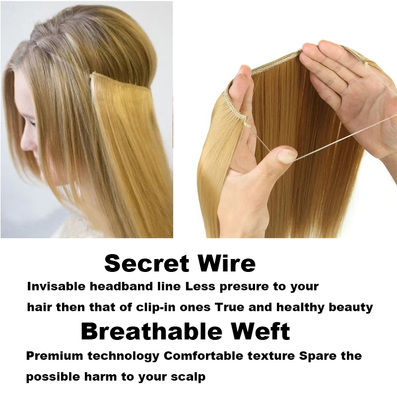 Fish Line Hair Extension Piece - Tippet Line review and price